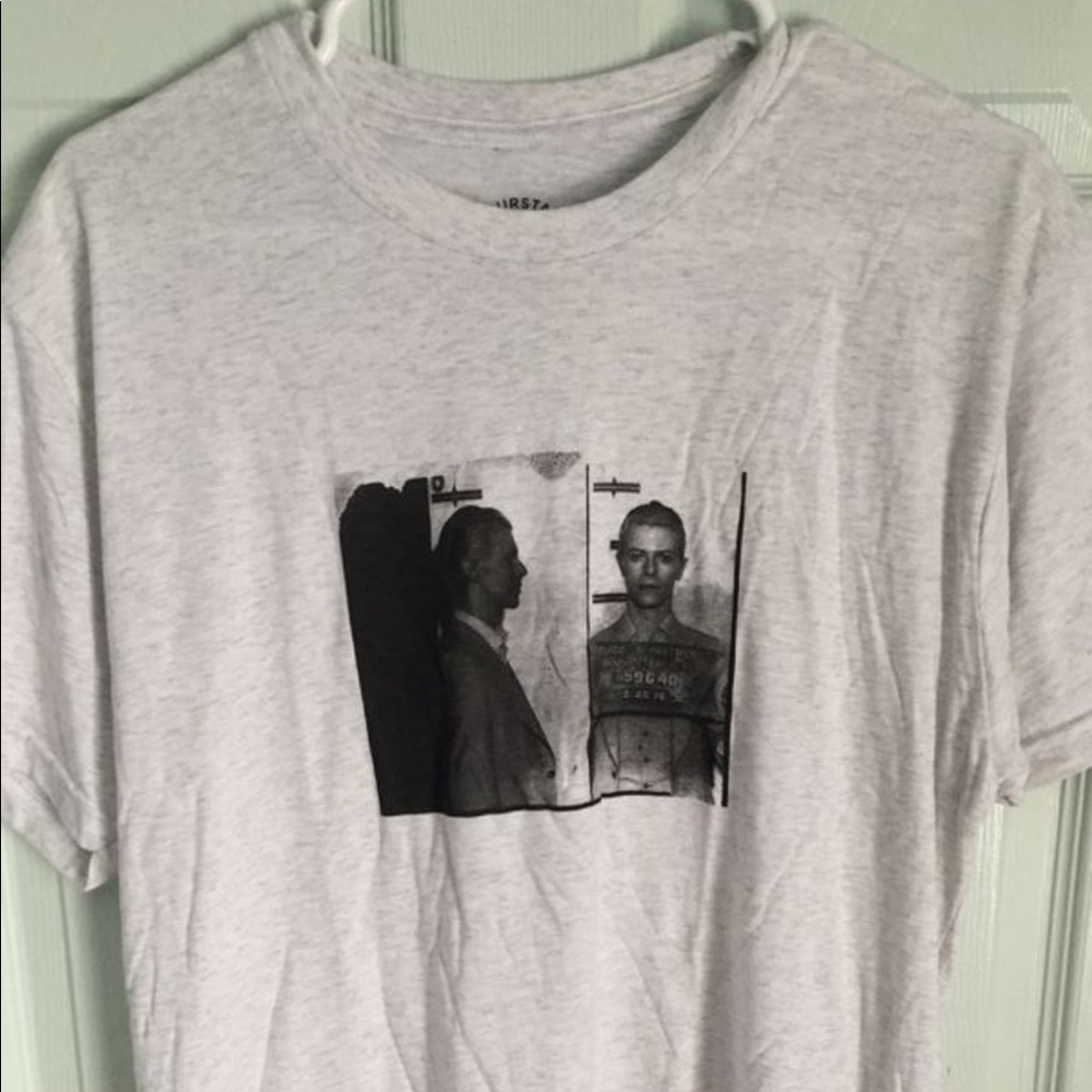 Fourstar David Bowie Mugshot Tee